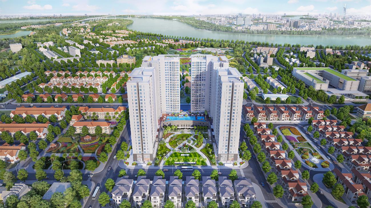 Phối cảnh Victoria Village
