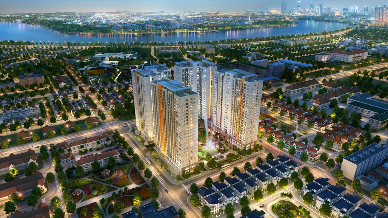 Phối cảnh Victoria Village